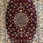 230 x 160cm Isfahan Sovereign Red Soft Rug - Image 4