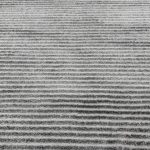 230 x 160cm Modern Ribbed Off-Grey Solid Textured Area Rug - Image 6