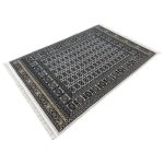 230 x 160cm Classic Beige Bukhara Area Rug - Image 3