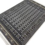 230 x 160cm Classic Beige Bukhara Area Rug - Image 5