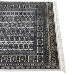 230 x 160cm Classic Beige Bukhara Area Rug - Image 6