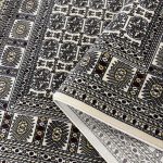 230 x 160cm Classic Beige Bukhara Area Rug - Image 7