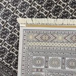 230 x 160cm Classic Beige Bukhara Area Rug - Image 9
