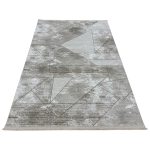 230 x 160cm Modern Geometric Beige Area Rug