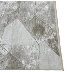 230 x 160cm Modern Geometric Beige Area Rug - Image 6