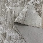 230 x 160cm Modern Geometric Beige Area Rug - Image 7