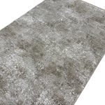 230 x 160cm Minimalist Weathered Patchwork Accent in Taupe & Ivory Rug - Image 4