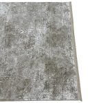 230 x 160cm Minimalist Weathered Patchwork Accent in Taupe & Ivory Rug - Image 6