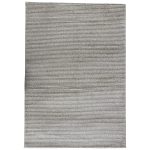230 x 160cm Contemporary Fine Stripe Linear Accent Beige Rug