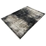230 x 160cm Modern Textured Distressed Monochromatic Accent Rug