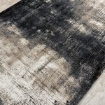 230 x 160cm Modern Textured Distressed Monochromatic Accent Rug - Image 5
