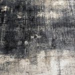 230 x 160cm Modern Textured Distressed Monochromatic Accent Rug - Image 4