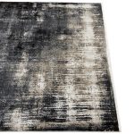 230 x 160cm Modern Textured Distressed Monochromatic Accent Rug - Image 7