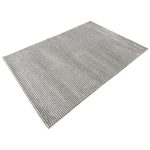 230 x 160cm Contemporary Fine Stripe Linear Accent Beige Rug - Image 3
