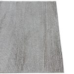 230 x 160cm Contemporary Fine Stripe Linear Accent Beige Rug - Image 6