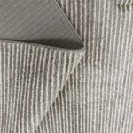 230 x 160cm Contemporary Fine Stripe Linear Accent Beige Rug - Image 8