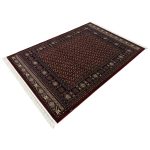 230 x 160cm Traditional Bukhara Pattern Red Rug - Image 3