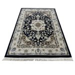 230 x 160cm Persian Tabriz Floral Design Maroon Rug