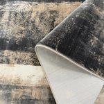230 x 160cm Industrial Weathered Monochromatic Abstract Area Rug - Image 8