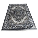 230 x 160cm Classic Oriental Design Grey Area Rug - Image 2