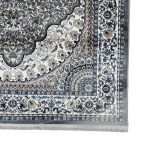 230 x 160cm Classic Oriental Design Grey Area Rug - Image 4