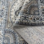 230 x 160cm Classic Oriental Design Grey Area Rug - Image 8