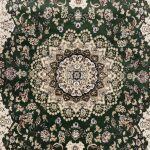 290 x 200cm Traditional Nain Green Area Rug - Image 4