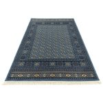 290 x 200cm Traditional Bukhara Style Blue Rug - Image 2