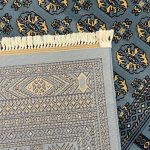 290 x 200cm Traditional Bukhara Style Blue Rug - Image 9