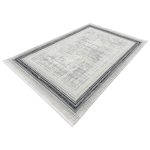 290 x 200cm Modern Weathered Pixelated Border Accent Rug - Image 3