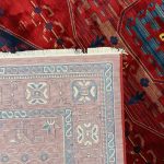 290 x 200cm Afghan Elephant Foot deep red Rug - Image 8
