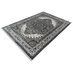 290 x 200cm Classic Oriental Design Grey Area Rug - Image 3