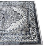 290 x 200cm Classic Oriental Design Grey Area Rug - Image 6