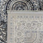 290 x 200cm Classic Oriental Design Grey Area Rug - Image 8