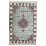 300 x 200cm Modern Mashhad Style Light Grey Rug