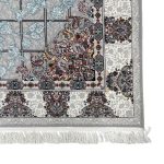 300 x 200cm Modern Mashhad Style Light Grey Rug - Image 7