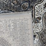 290 x 200cm Classic Tabriz Scalloped Medallion Grey Area Rug - Image 8