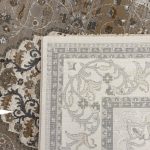 290 x 200cm Vintage Kashan Design Beige Area Rug - Image 8