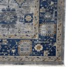 290 x 200cm Transitional Weathered Oushak Style Grey And Blue Rug - Image 6