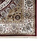 290 x 200cm Persian Tabriz Oval Medallion Red Area Rug - Image 7