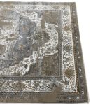 290 x 200cm Modern Distressed Heriz Style Beige Rug