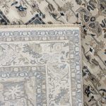 290 x 200cm Vintage Distressed Medallion Area Rug in Taupe & Ivory - Image 8