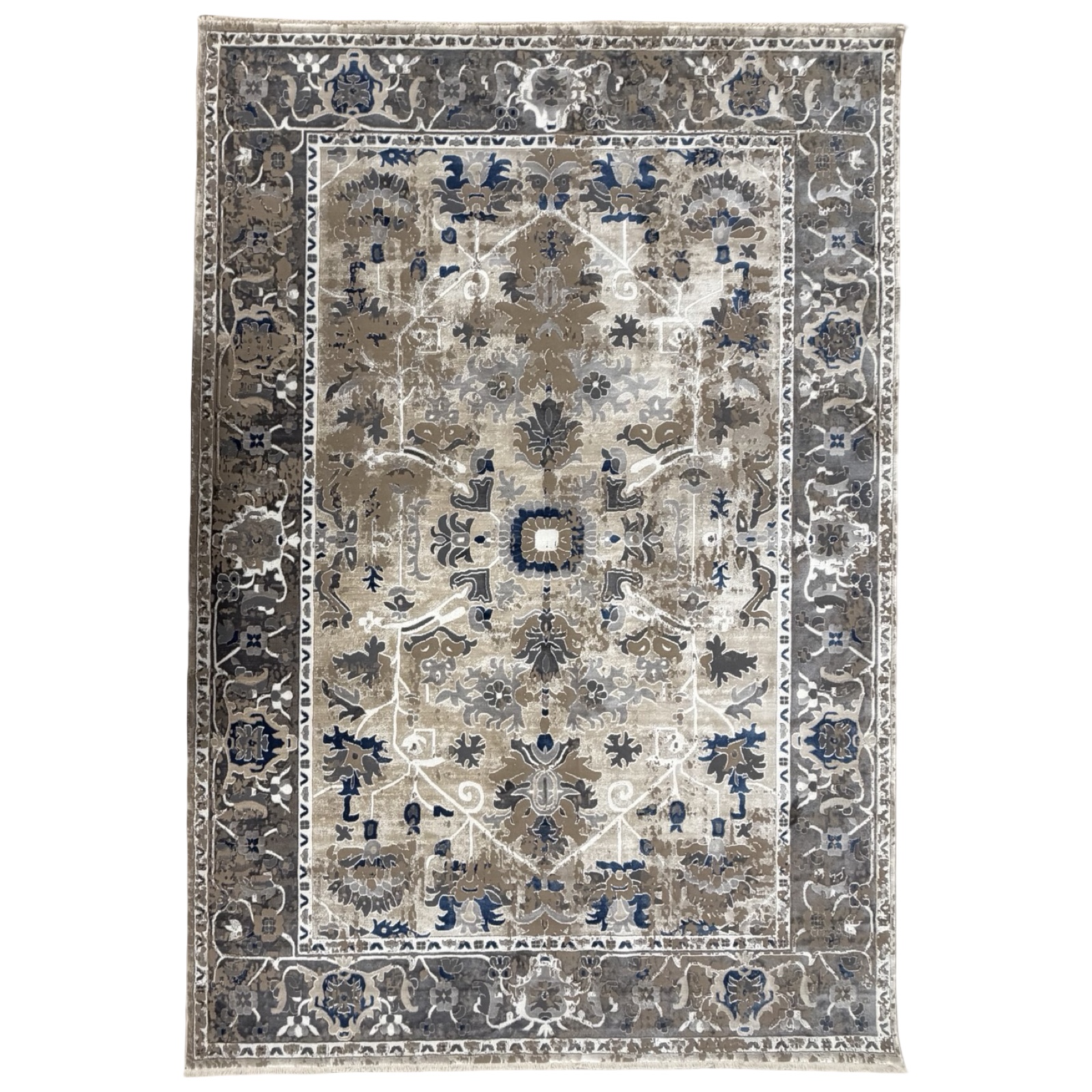 230 x 160 ddsnsmmhhbzjsjs_82 290 x 200cm Soltan Abad Beige Vintage Style Rug - Image 1