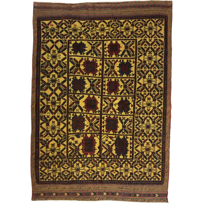 300 x 200cm Tribal Afghan Kilim-Barjesta Handwoven Wool Rug