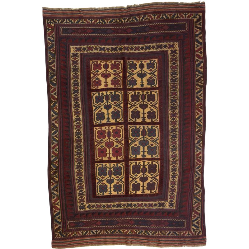 300 x 200cm Hand Woven Tribal Kilim Barjesta Rug