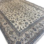 355 x 250cm Hand Knotted Nain Afshan – Wool & Silk Rug