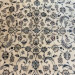 355 x 250cm Hand Knotted Nain Afshan – Wool & Silk Rug