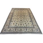 355 x 250cm Hand Knotted Nain Afshan Wool & Silk Rug - Image 2