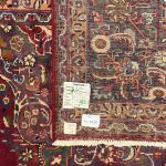 397 × 290cm Large Persian Mashad Hand-Knotted Wool Rug - Image 11