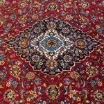 435 × 300cm Extra-Large Persian Kashan Hand-Knotted Wool Rug - Image 3